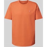 Knowledge Cotton Apparel T-Shirt mit Label-Patch in Terra, Größe XXL von Knowledge Cotton Apparel