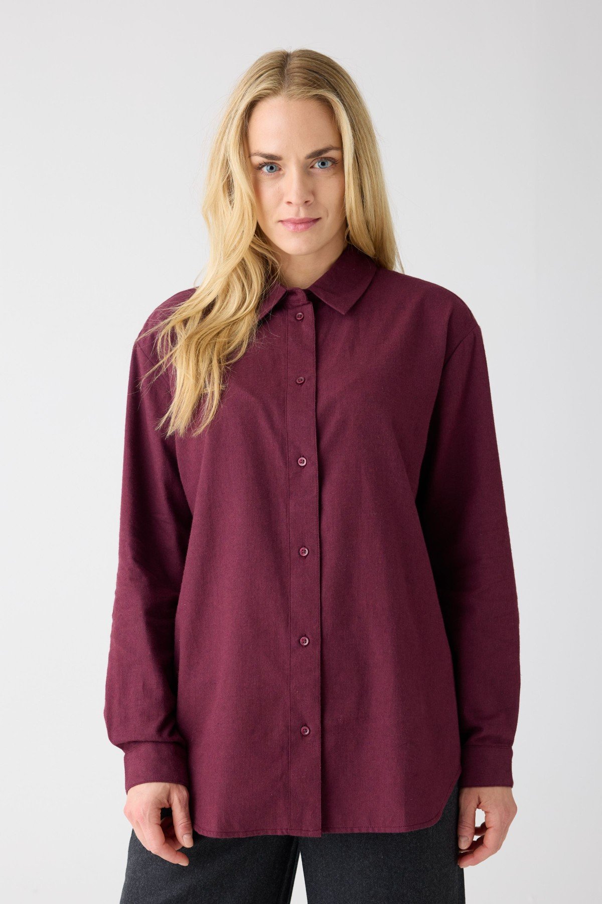 Hemd Loose Flannel Hemd Loose Flannel von KnowledgeCotton Apparel