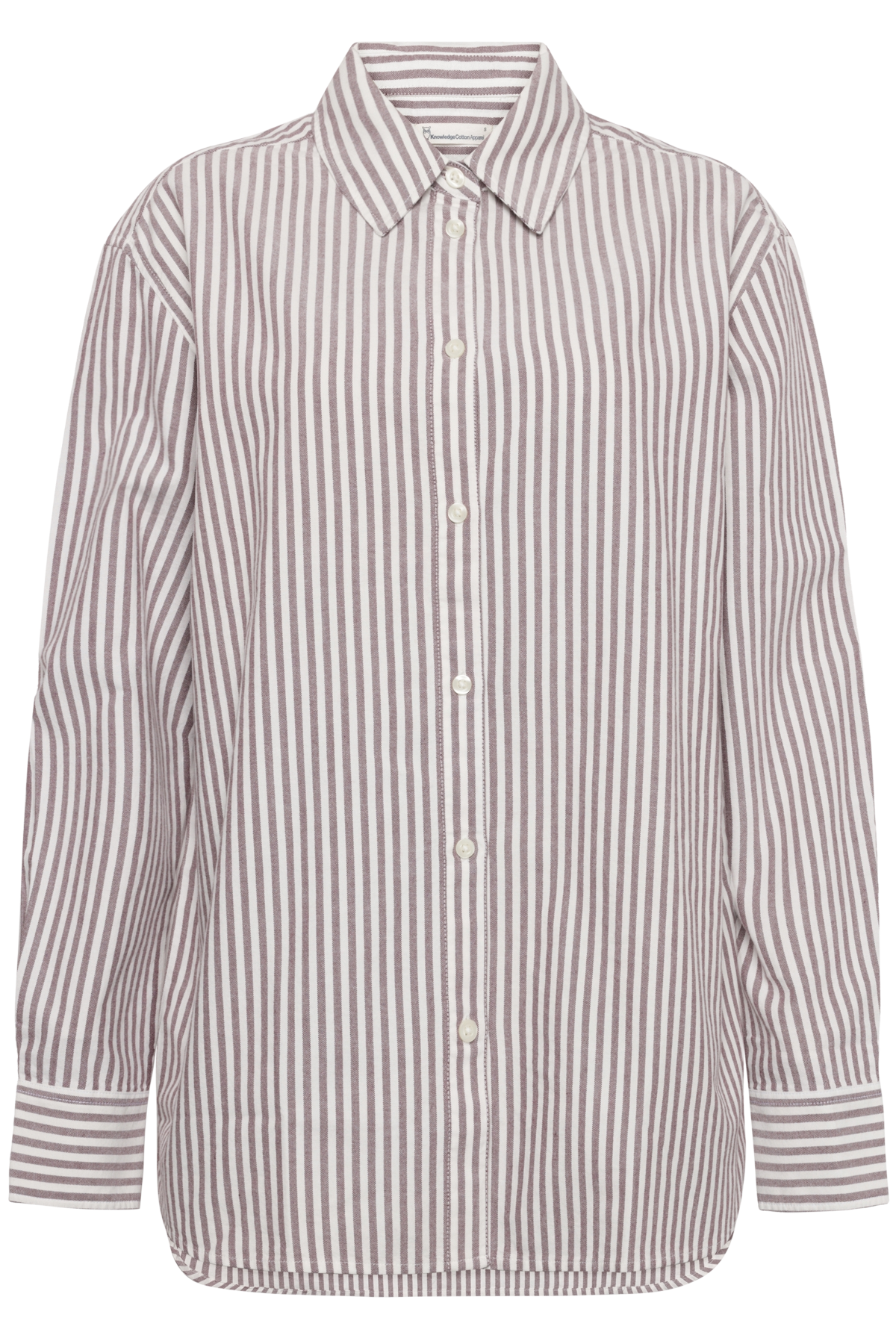 Hemd Oxford Rot von KnowledgeCotton Apparel