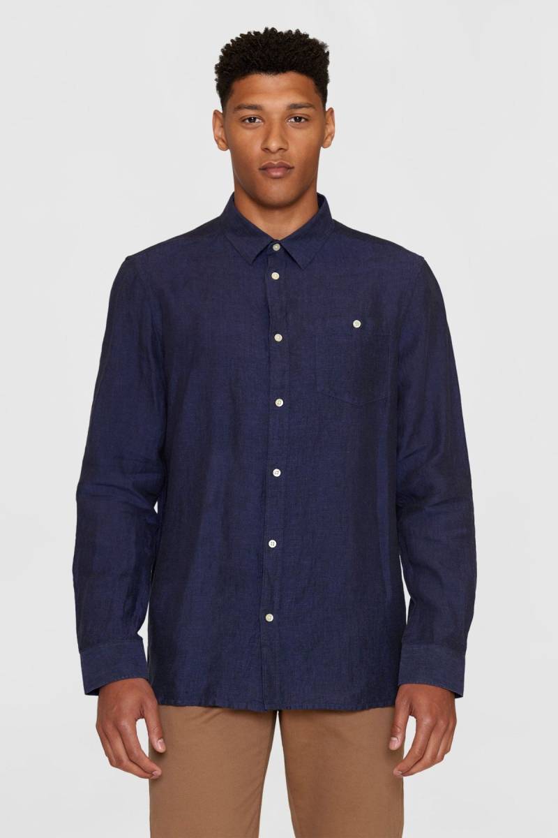 Hemd Regular Linen von KnowledgeCotton Apparel