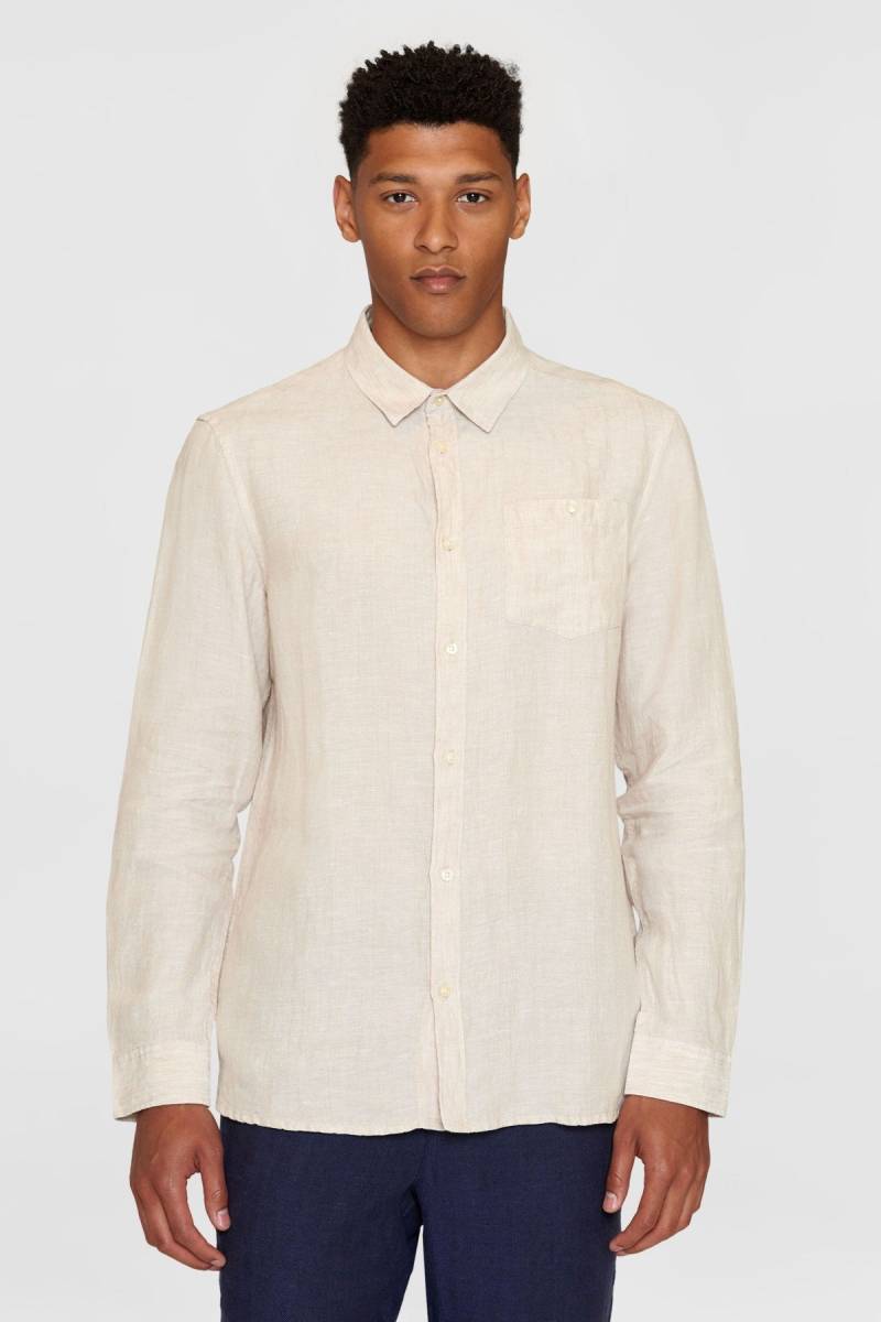 Hemd Regular Linen von KnowledgeCotton Apparel