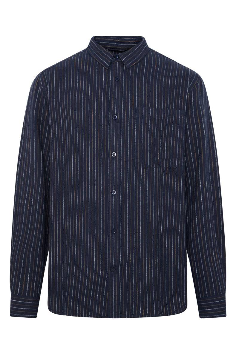 Hemd Striped Blau Hemd Striped Blau von KnowledgeCotton Apparel