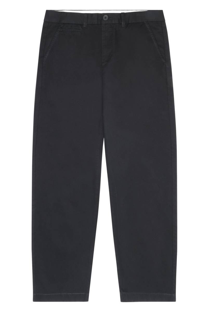 Hose Flint Chino Schwarz von KnowledgeCotton Apparel