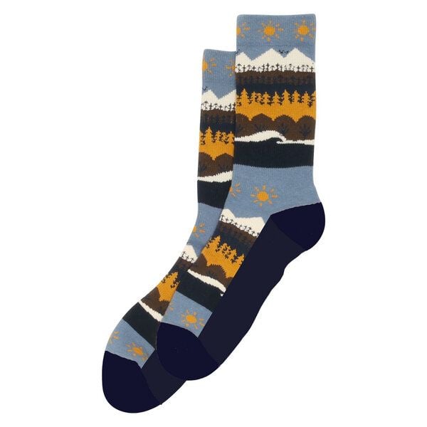 KnowledgeCotton Apparel 1-Pack Socken Färöer Inseln aus Bio-Baumwolle und recyceltem Polyamid von KnowledgeCotton Apparel