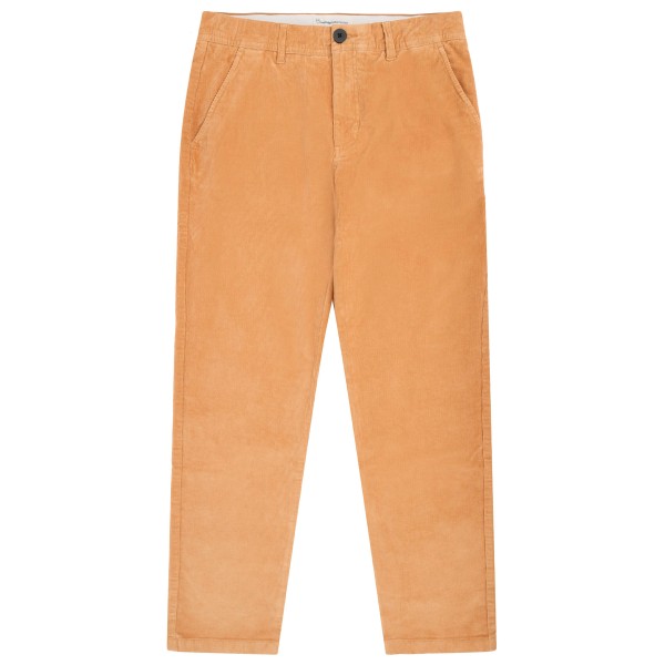 KnowledgeCotton Apparel - 14 Wales Chuck Corduroy Chino - Freizeithose Gr 31 orange von KnowledgeCotton Apparel