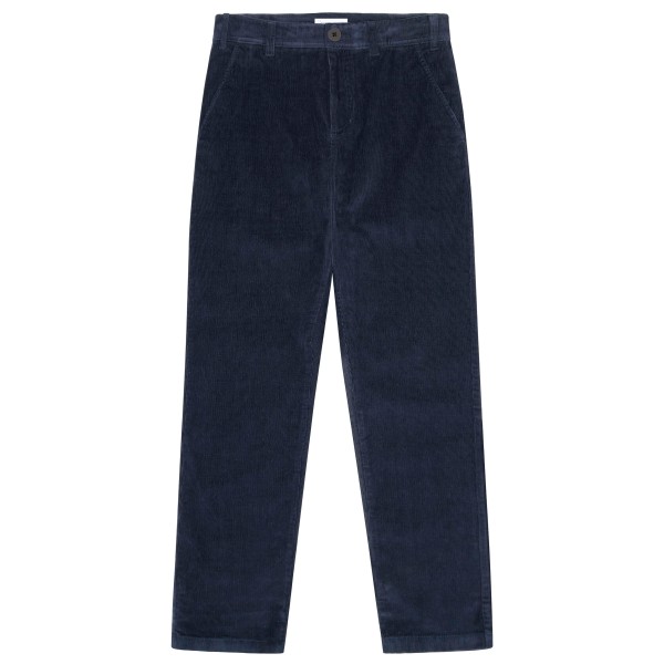 KnowledgeCotton Apparel - 14 Wales Chuck Corduroy Chino - Freizeithose Gr 36 blau von KnowledgeCotton Apparel