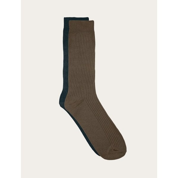 KnowledgeCotton Apparel 2-Pack Socken CLASSIC aus Bio-Baumwolle von KnowledgeCotton Apparel