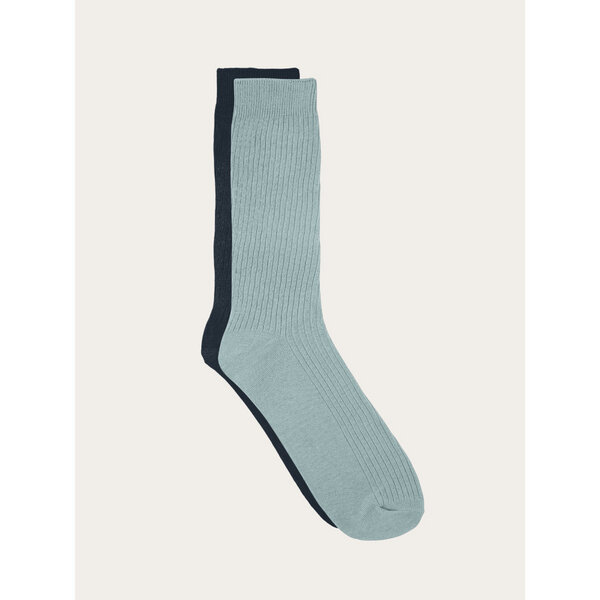 KnowledgeCotton Apparel 2-Pack Socken CLASSIC mit Bio-Baumwolle von KnowledgeCotton Apparel