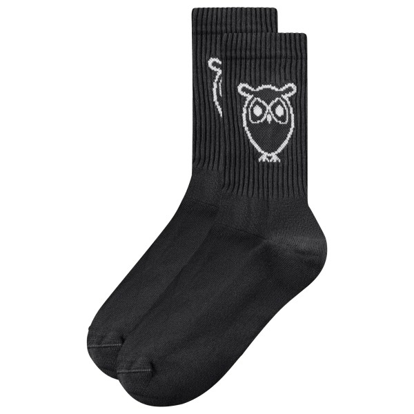 KnowledgeCotton Apparel - 2-Pack Tennis Sock - Multifunktionssocken Gr 39-42 schwarz von KnowledgeCotton Apparel