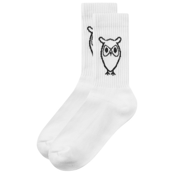 KnowledgeCotton Apparel - 2-Pack Tennis Sock - Multifunktionssocken Gr 43-47 weiß von KnowledgeCotton Apparel