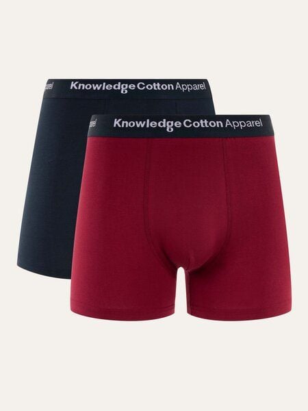 KnowledgeCotton Apparel 2er Pack Boxershorts - MAPLE - aus Bio-Baumwolle von KnowledgeCotton Apparel