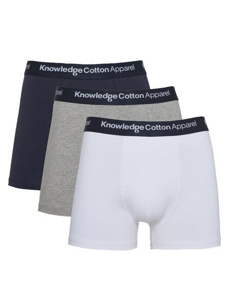 KnowledgeCotton Apparel 3er Pack Boxershorts - solid colored underwear von KnowledgeCotton Apparel