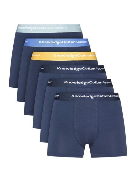 KnowledgeCotton Apparel 6er Pack Boxershorts - 6 pack solid colored underwear - GOTS/Vegan von KnowledgeCotton Apparel