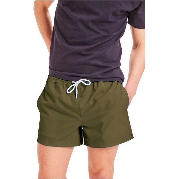 KnowledgeCotton Apparel Badehose - BAY stretch swimshort- aus recyceltem Polyester von KnowledgeCotton Apparel