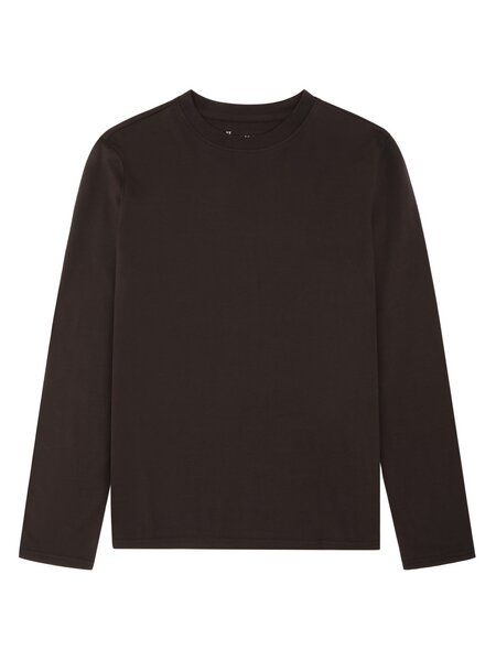 KnowledgeCotton Apparel Basic Pima-Baumwoll-Shirt mit langen Ärmeln - Bio-Baumwolle GOTS/Vegan von KnowledgeCotton Apparel