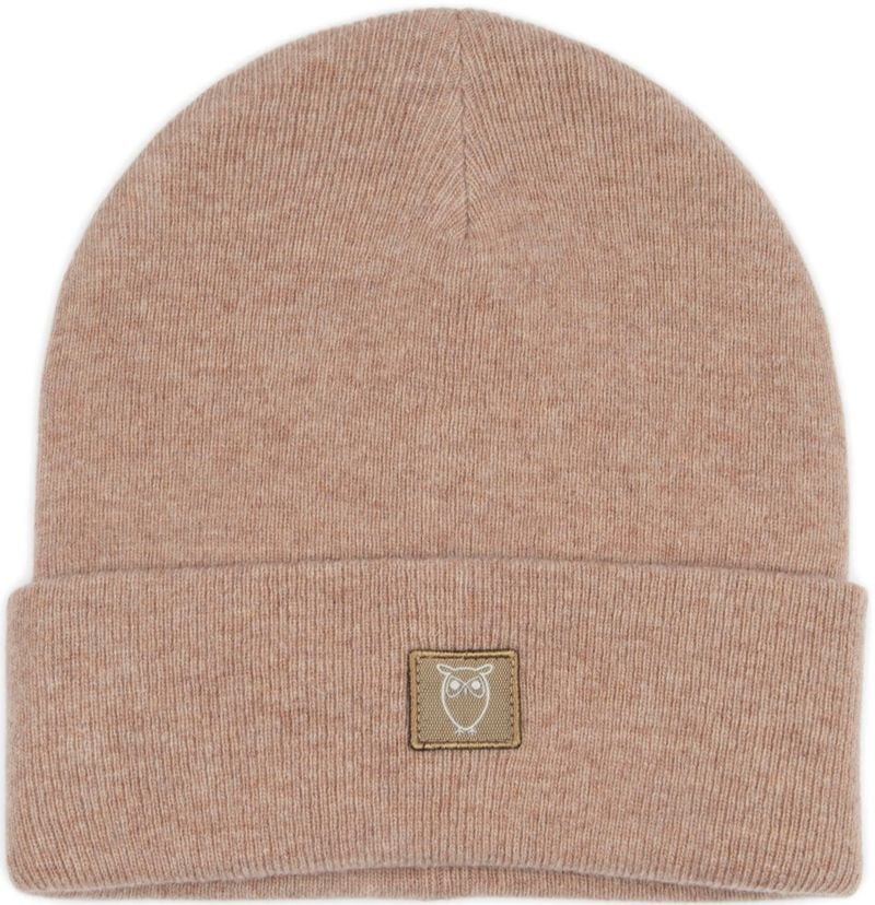 KnowledgeCotton Apparel Beanie Wolle Beige - von KnowledgeCotton Apparel