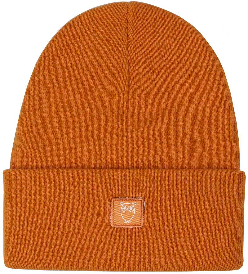 KnowledgeCotton Apparel Beanie Wolle Orange - KnowledgeCotton Apparel Beanie Wolle Orange - von KnowledgeCotton Apparel