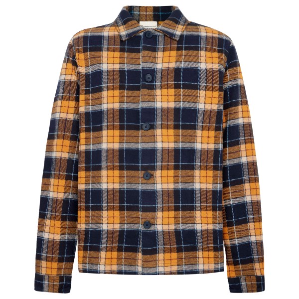 KnowledgeCotton Apparel - Big Checked Heavy Flannel - Hemd Gr M braun von KnowledgeCotton Apparel