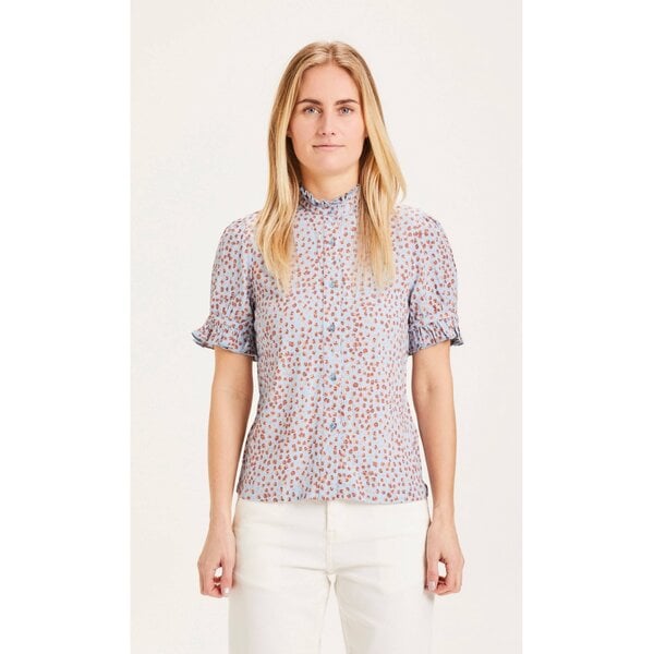 KnowledgeCotton Apparel Bluse Veronica EcoVero Shirt von KnowledgeCotton Apparel