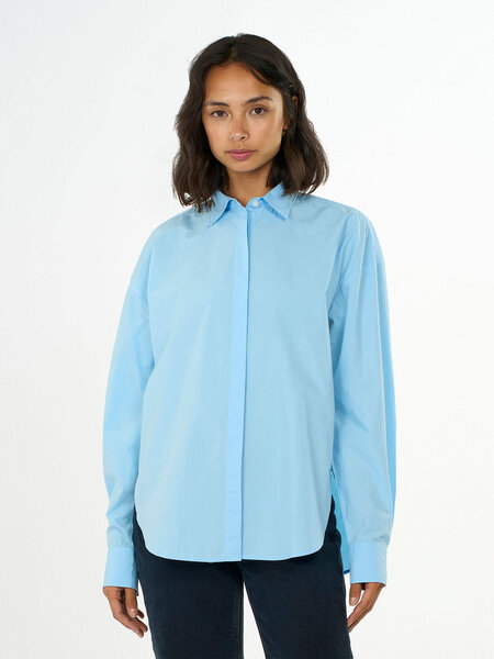 KnowledgeCotton Apparel Boxy poplin shirt Bright von KnowledgeCotton Apparel