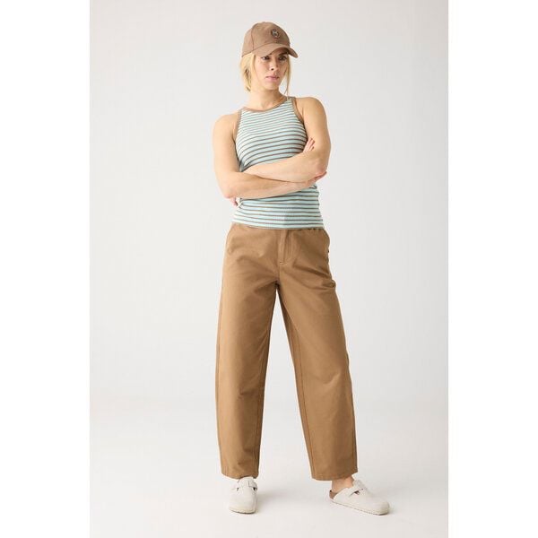 KnowledgeCotton Apparel CHLOE Barrel Mid-Rise Twill Chino - GOTS/Vegan von KnowledgeCotton Apparel