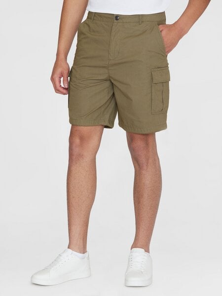 KnowledgeCotton Apparel Cargo-Shorts - FIG utility trek twill shorts - aus Bio-Baumwolle von KnowledgeCotton Apparel