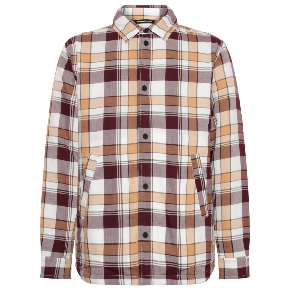 KnowledgeCotton Apparel - Checked Loose Fit Padded Overshirt - Hemd Gr XL braun von KnowledgeCotton Apparel