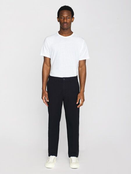 KnowledgeCotton Apparel Chino Hose CHUCK Flannel aus Bio-Baumwolle von KnowledgeCotton Apparel