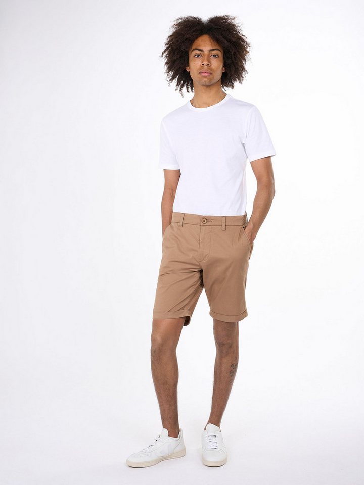 KnowledgeCotton Apparel Chinohose Chuck regular chino poplin shorts von KnowledgeCotton Apparel