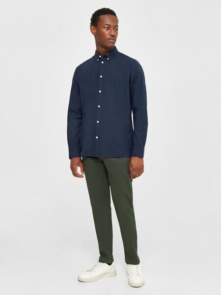 KnowledgeCotton Apparel Chinohose - LUCA Slim Fit chino pant - mit Bio-Baumwolle von KnowledgeCotton Apparel
