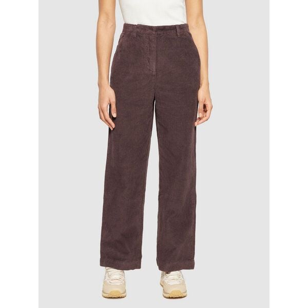 KnowledgeCotton Apparel Cordhose POSEY Wide High-Rise aus Bio-Baumwolle von KnowledgeCotton Apparel