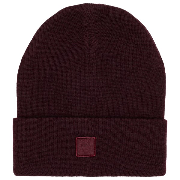 KnowledgeCotton Apparel - Double Layer Fine M. Wool Beanie - Mütze Gr One Size braun von KnowledgeCotton Apparel
