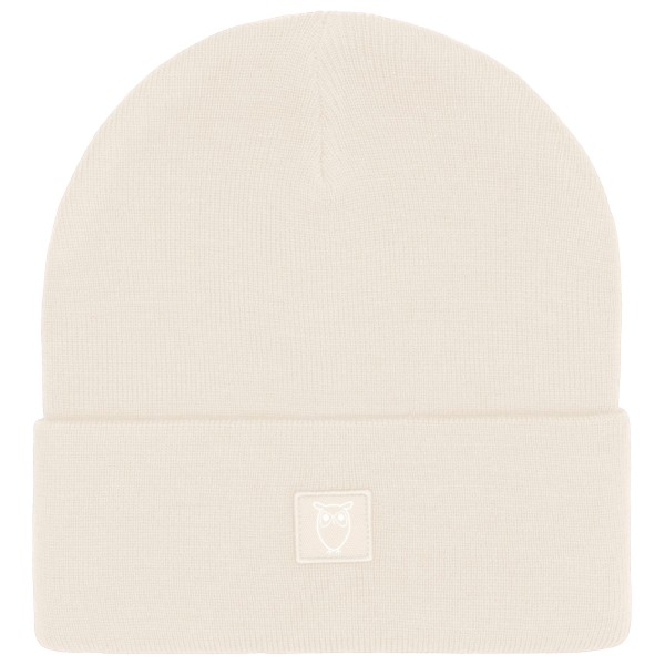 KnowledgeCotton Apparel - Double Layer Fine M. Wool Beanie - Mütze Gr One Size weiß von KnowledgeCotton Apparel