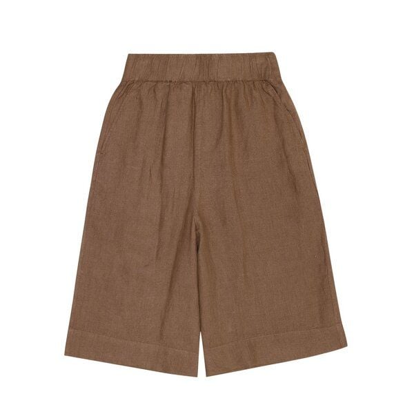 KnowledgeCotton Apparel EVE Culotte hohe Leinen-Shorts - GOTS/Vegan von KnowledgeCotton Apparel