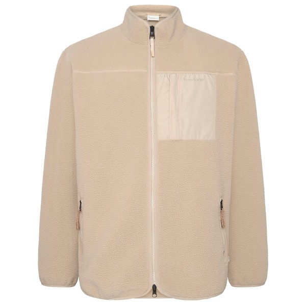 KnowledgeCotton Apparel - Everyday Adv. Nordic Light Zip FL - Fleecejacke Gr XL beige von KnowledgeCotton Apparel