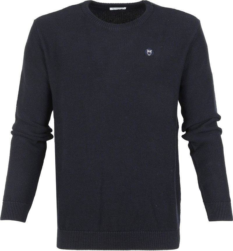 KnowledgeCotton Apparel Field Pull Navy - Größe XL von KnowledgeCotton Apparel