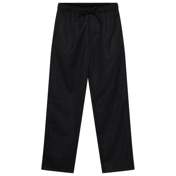 KnowledgeCotton Apparel - Fig Wool Elastic Waist Pant - Freizeithose Gr XXL schwarz von KnowledgeCotton Apparel