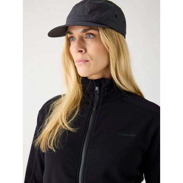 KnowledgeCotton Apparel Fleece-Jacke mit Reißverschluss DYNAMIC aus Merinowolle - Damen von KnowledgeCotton Apparel