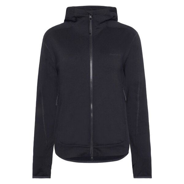KnowledgeCotton Apparel Fleece-Pullover mit Kapuze DYNAMIC aus Merinowolle - Damen von KnowledgeCotton Apparel