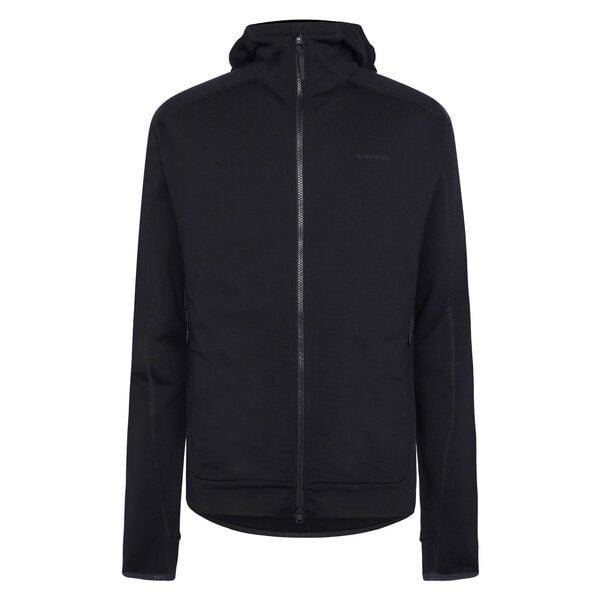 KnowledgeCotton Apparel Fleece-Pullover mit Kapuze DYNAMIC aus Merinowolle - Herren von KnowledgeCotton Apparel