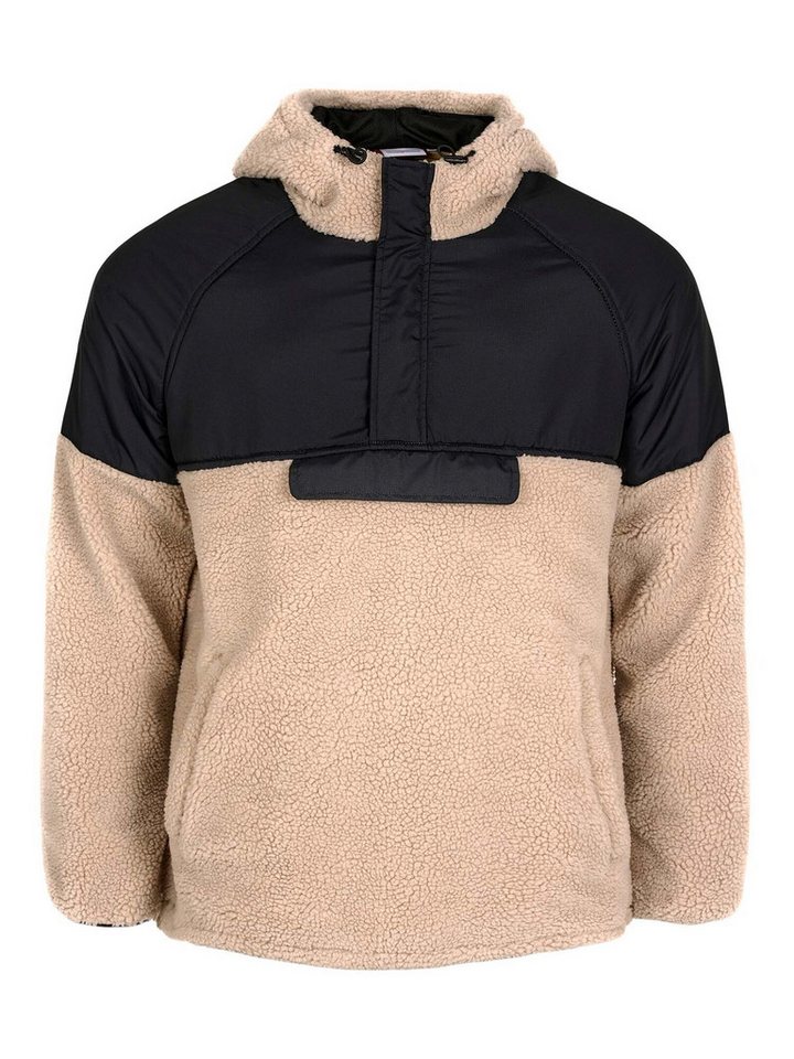 KnowledgeCotton Apparel Fleecejacke Teddy Oversized Anorak von KnowledgeCotton Apparel