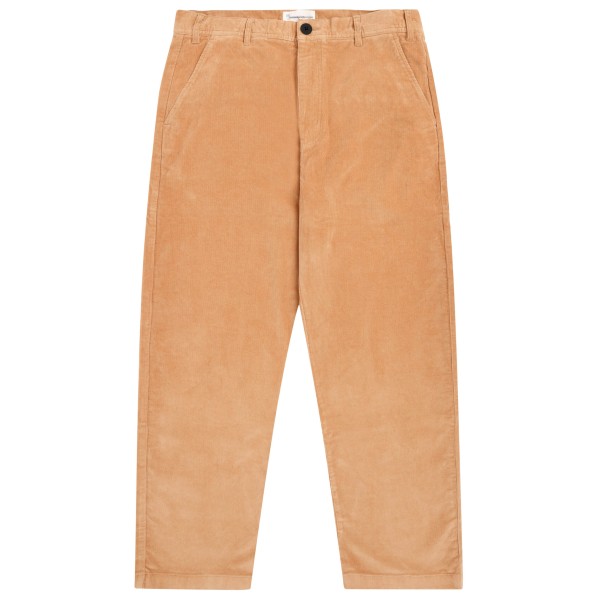 KnowledgeCotton Apparel - Flint Wide 14 Wales Corduroy Chino - Freizeithose Gr 33 - Length: 34'' beige von KnowledgeCotton Apparel