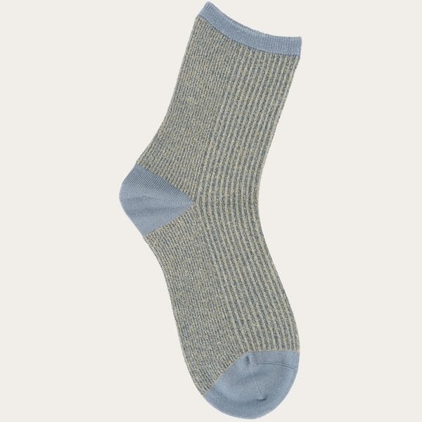 KnowledgeCotton Apparel Glitzer-Socken COLORBLOCK mit Bio-Baumwolle und recyceltem Material von KnowledgeCotton Apparel