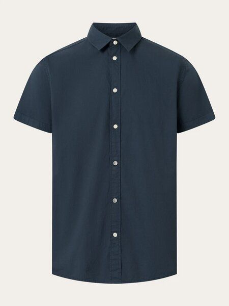 KnowledgeCotton Apparel Herren Kurzarm-Hemd reine Bio-Baumwolle von KnowledgeCotton Apparel