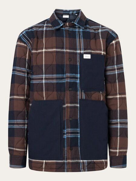 KnowledgeCotton Apparel Herren "OVERSIZE CHECK OVERSHIRT" von KnowledgeCotton Apparel