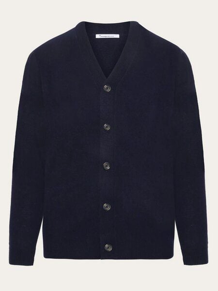 KnowledgeCotton Apparel Herren Strick-Jacke Cardigan reine Bio-Wolle von KnowledgeCotton Apparel