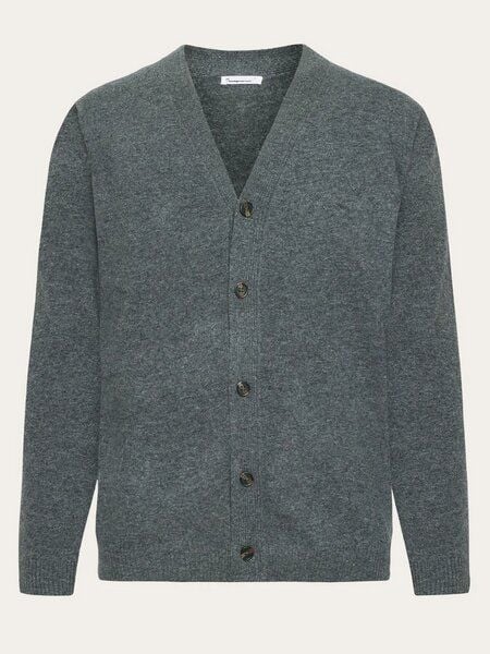 KnowledgeCotton Apparel Herren Strick-Jacke Cardigan reine Bio-Wolle von KnowledgeCotton Apparel