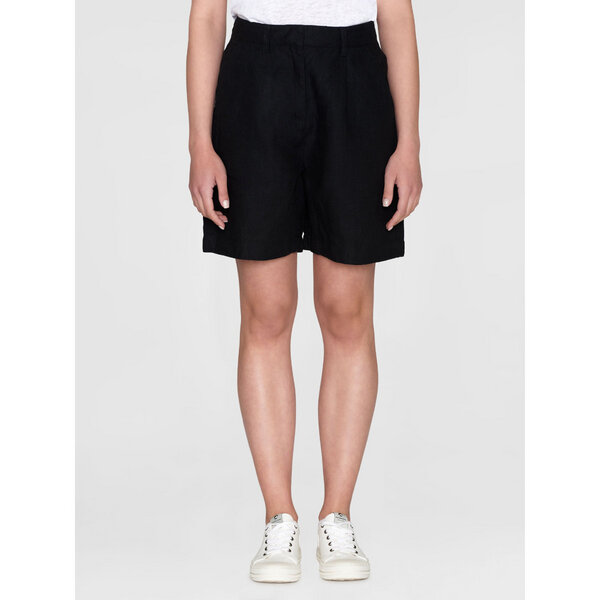 KnowledgeCotton Apparel High-Waist Shorts POSEY aus Bio-Leinen von KnowledgeCotton Apparel