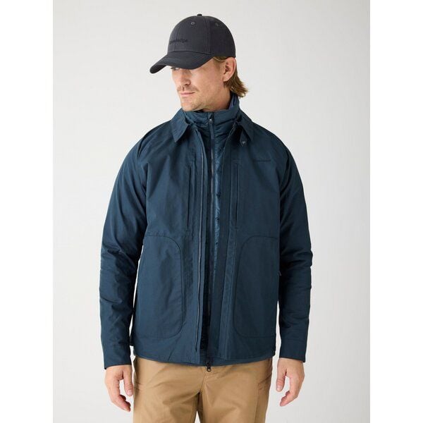 KnowledgeCotton Apparel Jacke VENT CANVAS 200 aus Bio-Baumwolle - Herren von KnowledgeCotton Apparel