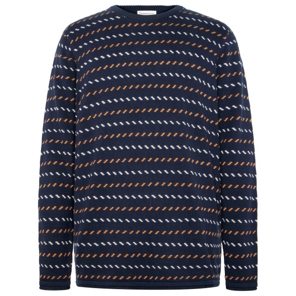 KnowledgeCotton Apparel - Jacquard Crew Neck Knit - Wollpullover Gr XL blau KnowledgeCotton Apparel - Jacquard Crew Neck Knit - Wollpullover Gr XL blau von KnowledgeCotton Apparel